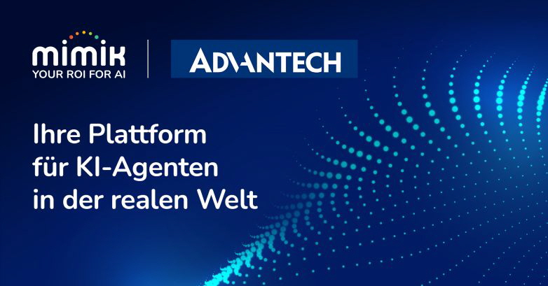 Advantech und mimik gehen Partnerschaft ein