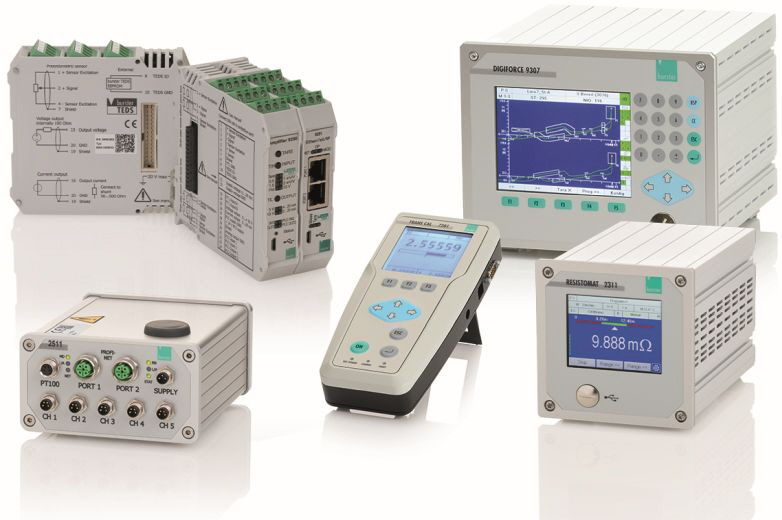 MTS Das Produktportfolio umfasst Sensoren, Verstärker, Prüf- und Messgeräte