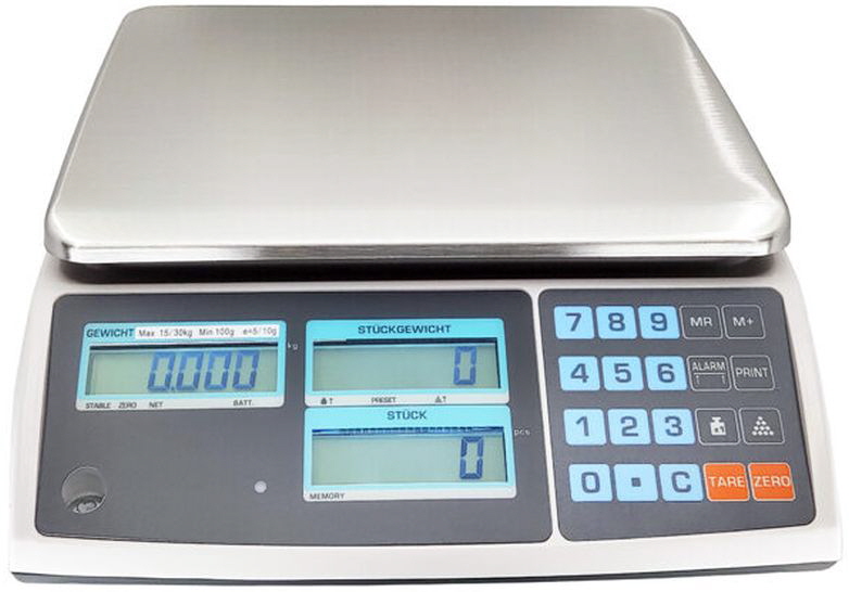 Swiss Waagen Präzisions-Zählwaage NZHC, Geeicht