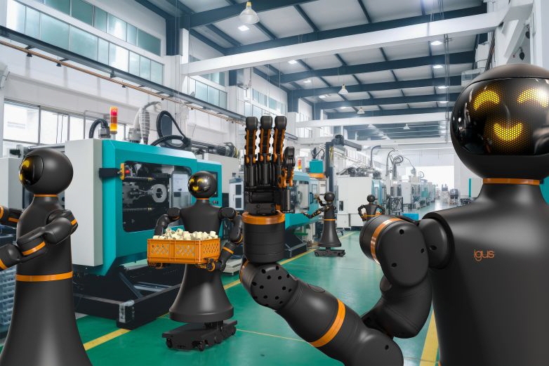 igus stellt humanoiden Roboter Iggy Rob vor